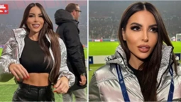 😍Гламурна футбольна ведуча вражає сміливим вбранням