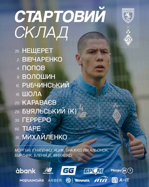 фото: ФК Динамо Київ