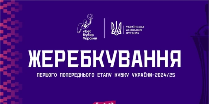 Відбулося жеребкування попереднього раунду Кубка України