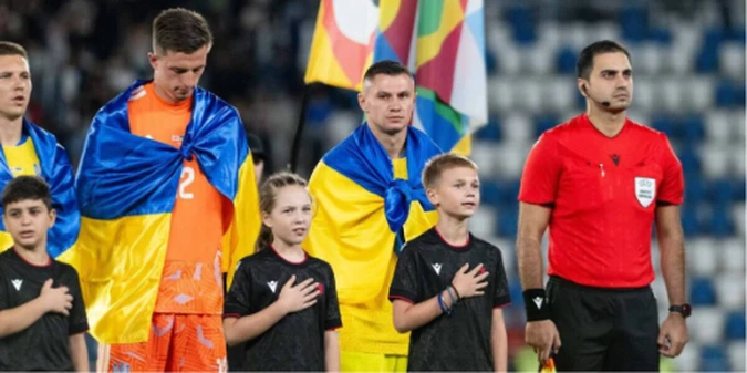 81% голосів: вболівальники обрали «Лева матчу» після нічиєї України з Грузією
