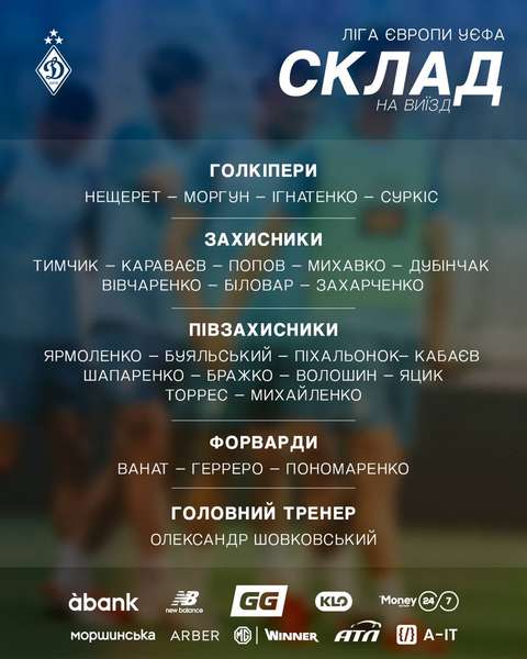фото: ФК Динамо
