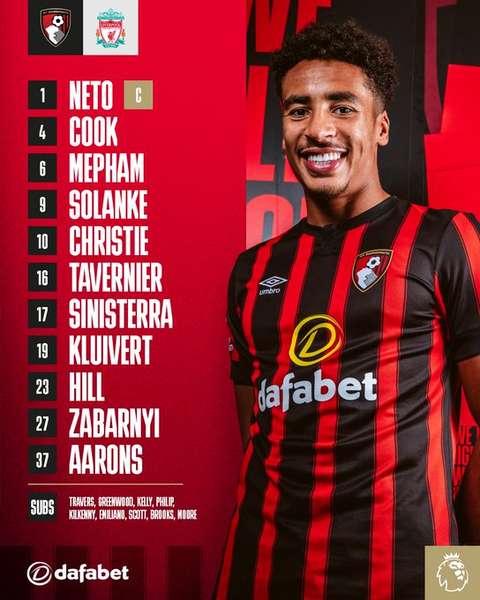 Фото: Х @afcbournemouth