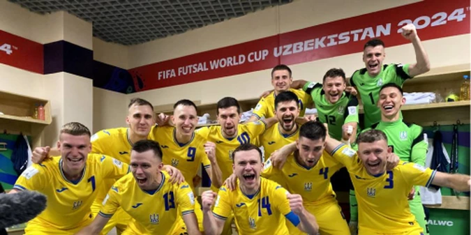 Україна та ще 3 збірні пробилися до 1/2 фіналу Чемпіонату світу з футзалу-2024