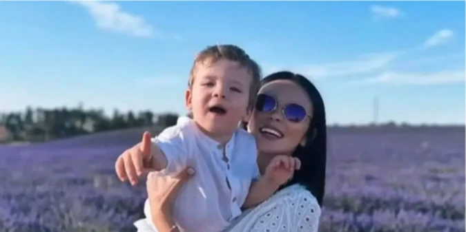 Дружина Луніна розповіла чи стане їх син футболістом