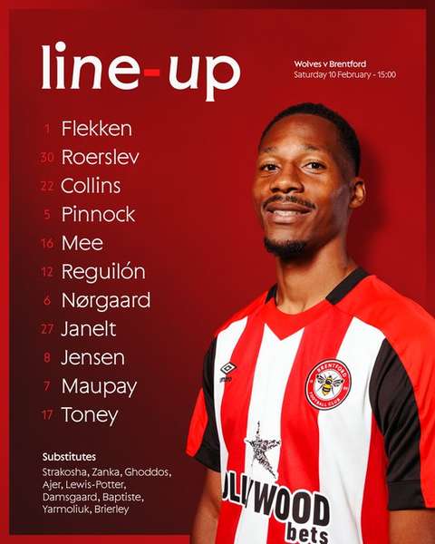   Фото: Х @BrentfordFC