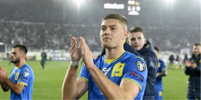 Гравці збірної України взяли участь у кумедному змаганні (+ВІДЕО)