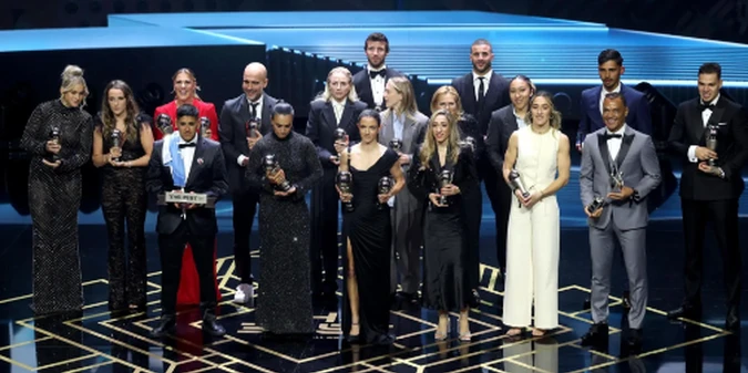 Пряма трансляція церемонії нагородження The Best FIFA Awards 2024