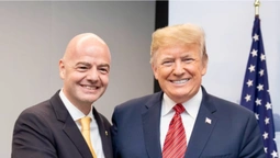 Президент ФІФА привітав Трампа з тріумфом на виборах США (+ФОТО)