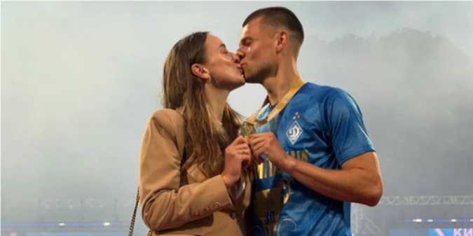 Вона не стрималася: що написала кохана гравця Динамо після його суперголу (+ВІДЕО)