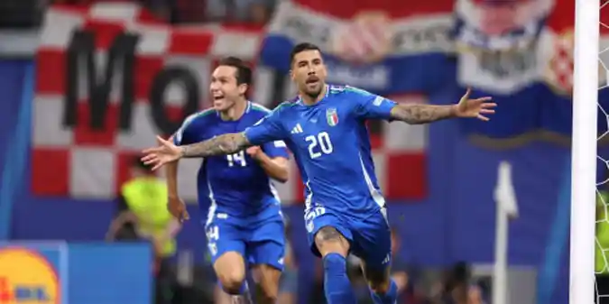Італія виривала нічию у Хорватії на останній хвилині та вийшла у плей-оф Євро-2024