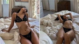 😻Дівчина-модель Деле Аллі з Евертона Сінді Кімберлі у сексуальній білизні