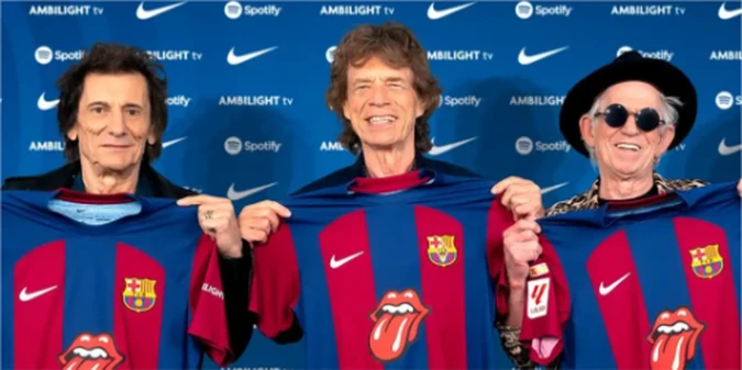 🤑Барселона оголосила цінник на футболку Rolling Stones Clasico, фанати очікують, що їм доведеться викласти сотні євро