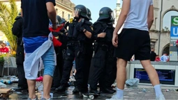 Сербські фанати влаштували погром у Мюнхені перед матчем із Данією (+ФОТО)