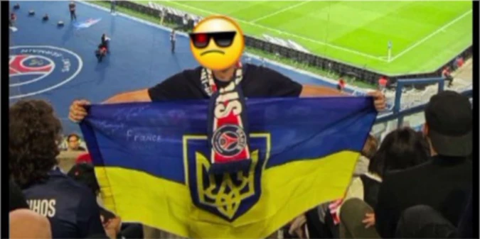 ПСЖ назвав причину, чому виганяв українського військового з прапором