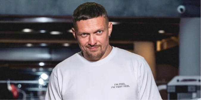Усик відвідав матч Ліги чемпіонів, щоб підтримати гравців збірної України (+ФОТО)