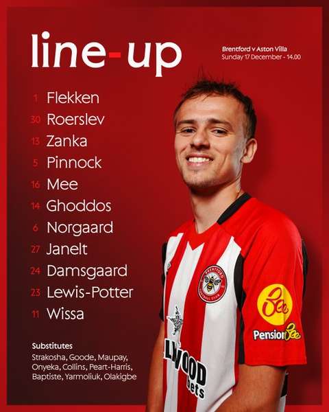 Фото: Х @BrentfordFC