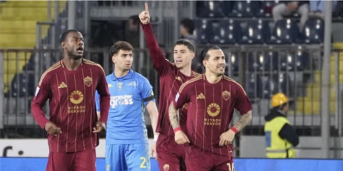 Рома здобула перемогу над Емполі. Відомі оцінки Довбика та Коваленка