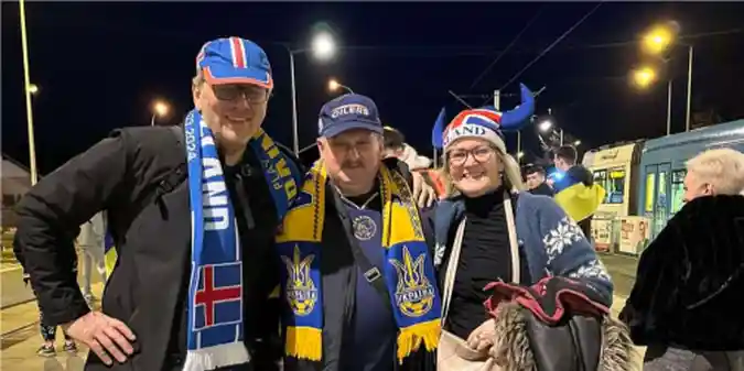 Фоторепортаж матчу Україна - Ісландія від уболівальника