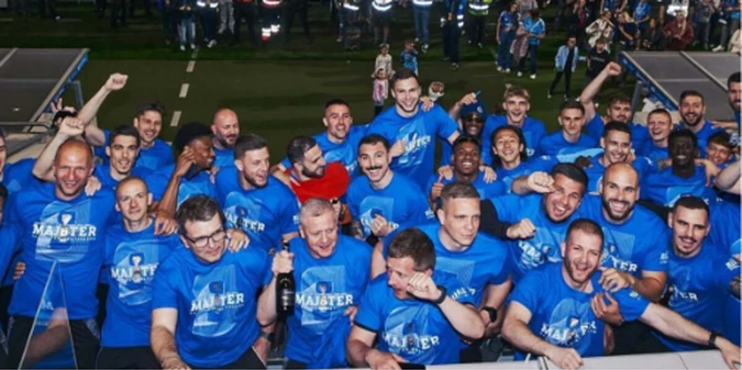 Клуб з українцями виграв ювілейний чемпіонський титул в Європі