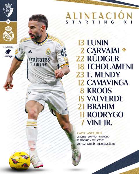  Фото: Твіттер (Х) @realmadrid