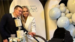 Артем Федецький поділився фото з хрещення новонародженого синочка