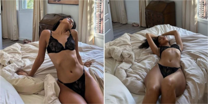 😻Дівчина-модель Деле Аллі з Евертона Сінді Кімберлі у сексуальній білизні
